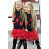 TEDDY BEAR set - black/red