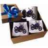 Darčeková sada hrnček pre motorkára narodeniny motocykel - YAMAHA