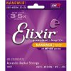 Elixir 11077 Nanoweb 012-056 Bronze, Light Medium