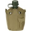 MFH fľaša poľná US nylonový poťah 1L COYOTE BROWN