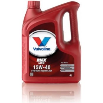 Valvoline MaxLife 15W-40 4 l