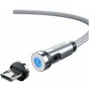 Essager magnetický USB-A na Micro USB, 2.4A, 1m EXCCXM-WC0G