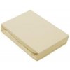 Prestieradlo 100% bavlna jersey 120 x 60 cm Sv. žltá