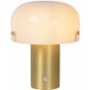 Lucide 05538/01/02 stolná lampička Timon 1x25W | E14 - mosadz, sklo, stmievateľná