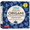 Origami Blue & White Shibori Paper Pack Book