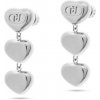 Liu Jo Visiace srdiečkové náušnice z ocele Fashion LJ2628