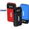 XTAR Hybridní nabíječka baterií / powerbanka PB2S Černá