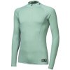 SENSOR Merino Df Zip Basil Green pánske tričko - XL