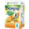 MEGAFYT BIO POMARANČ ovocný 20 x 2 g