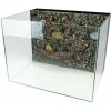 Optiwhite akvárium so zadnou filtráciou a pozadím 45x36x32cm
