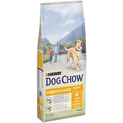 Purina Dog Chow Complet & Classic s kuřetem 2 x 14 kg