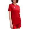 Hummel | hmlESSENTIAL JERSEY S/S WOMAN | červená| 2XL