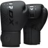 RDX Boxerské tréninkové rukavice F6 Kara černé 6 oz - 6 oz
