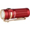 OLight Baton 3 Red LED vreckové svietidlo (baterka) napájanie z akumulátora 1200 lm 33 h 53 g; Baton 3 Red