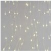 D3EW04 LED vianočná nano reťaz - záclona, 2,9x2 m, vnútorná a vonkajšia, teplá biela, programy EMOS
