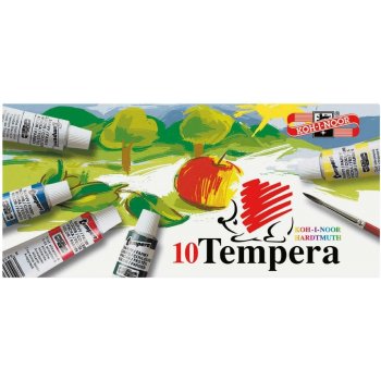 Temperové farby 16ml 10 farieb