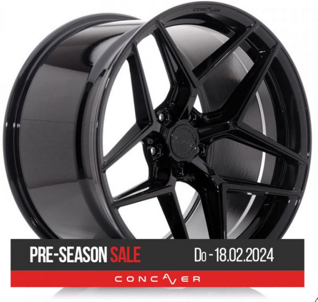 CONCAVER CVR2 8,5x19 5x115 ET20-45 platinum black