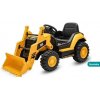 Detský elektrický traktor Baby Mix CAT žltý