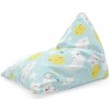 Sablio Sedací vak Mesiace, slniečka a obláčiky: 150x80 cm