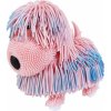 Jiggly perleťový pejsek růžový 16 cm