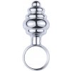 Análny kolík Anal Plug & Finger Ring RibbedXS
