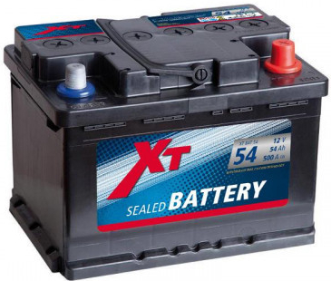 XT BATTERY 12V 54Ah 500A XT 54