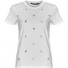 Karl Lagerfeld Tričká s krátkym rukávom RHINESTONE KARL T-SHIRT Biela