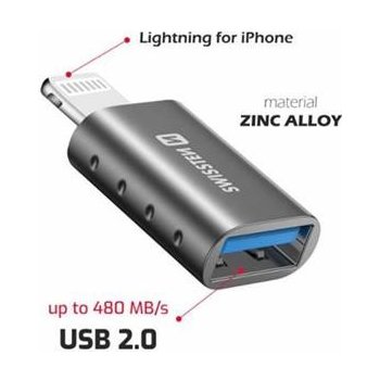 Swissten OTG ADAPTER LIGHTNING(M)/USB-A(F)