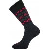 VoXX® Veltra Dámske vlnené ponožky BM000005122800101938 čierna-magenta 39-42 (26-28)