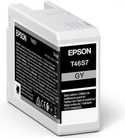 Epson T46S7 Gray - originálny