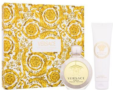 Versace Eros Pour Femme dárková sada: EDT 100 ml + tělové mléko 150 ml