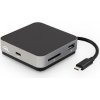 OWC USB-C Travel Dock - Verkabelt - USB 3.2 Gen 1 (3.1 Gen 1) Type-C - Sivá - Šedá - SD,SDHC,SDXC - CE - FCC