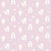 Ugépa, Vliesová ružová tapeta pre najmenšie deti Lesné zvieratká L91303, My Kingdom, rozměry 0,53 x 10,05 m