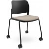 LD SEATING Konferenčná stolička DUO,DU-02-N1,RU60, čierna kostra