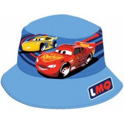 chlapčenský klobúčik / klobúk Autá / Cars McQueen sv. modrý