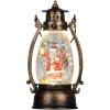 Lampáš MagicHome Vianoce, Santa, plast, 1xLED teplá biela, 8x6.5x14 cm, 3xLR44