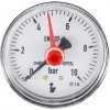 Klum Tlakomer 50 mm, 0 - 10bar, zadný vývod 1/4
