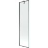 MEXEN/S - Next vaňová zástena FIX 50 x 150, čierna vzor, grafit metal 895-050-000-00-70-95