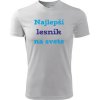Biele tričko najlepší lesník na svete - darček pre lesníkov XXXL