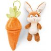 Nici Králíček v mrkvičce -15 cm - plyš