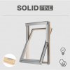 RoofLITE+ SOLID PINE 78 x 98 cm