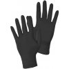 CANIS CXS STERN BLACK 100KS NITRILOVÉ JEDNORÁZOVÉ RUKAVICE NEPUDROVANÉ 3510001800 - 8/M