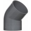 PVC tvarovka - Uhol 45 ° 90 mm, koleno