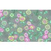 Samolepiace fólie Fleur hnedý podklad, metráž, šírka 45cm, návin 15m, GEKKOFIX 13422, samolepiace tapety