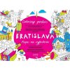 BRATISLAVA Mapa na vyfarbenie - Tero Abaffy
