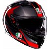 AGV K3 E2206 Mplk Čierno-Sivo-Červená XL