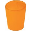 Spirella výklopný odpadkový kôš Move, oranžový, plast, 5 l