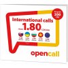 O2 SIM karta OPENCALL s kreditem 200Kč + 2 GB