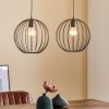 HELam Závesné svietidlo Cumera 2-pl. dlhé, Ø tienidlo na lampu 30 cm - W-L 1388L/2 BK-B