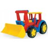 Gigant traktor nakladač červeno-žltá 66009